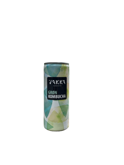 Økologisk Grøn Kombucha 24 dåser med 15% rabat