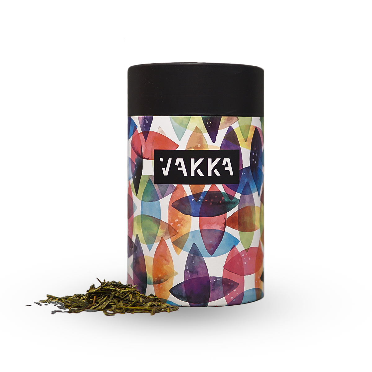 Organic green tea in a can (50 g)